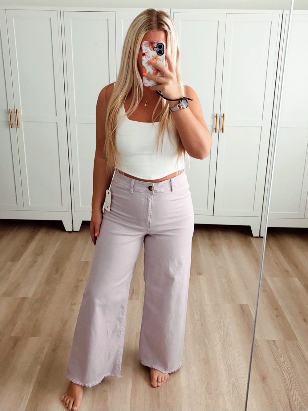 ๐ NWT billabong free fall high rise pants in lavender